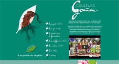 Desktop Screenshot of couleursgaia.com